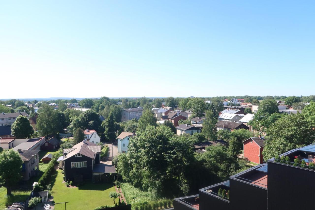 Artisa Riia Str 20B Luxury Penthouse Apartment Tartu Luaran gambar