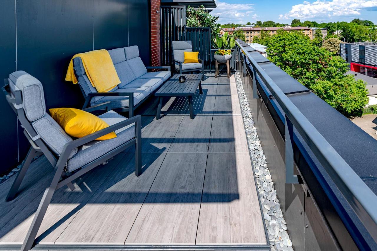 Artisa Riia Str 20B Luxury Penthouse Apartment Tartu Luaran gambar